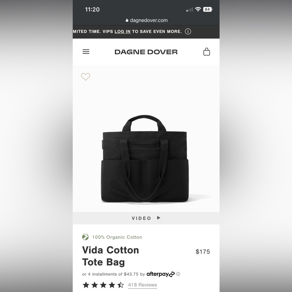 Dagne Dover Vida Tote